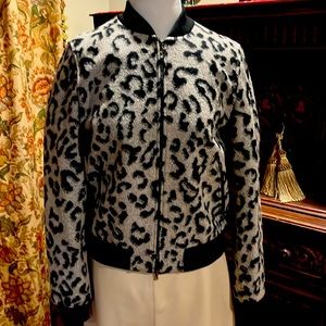 Max Mara leopard print jacket